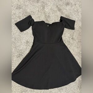 Forever 21 Off the Shoulder Flare Dress